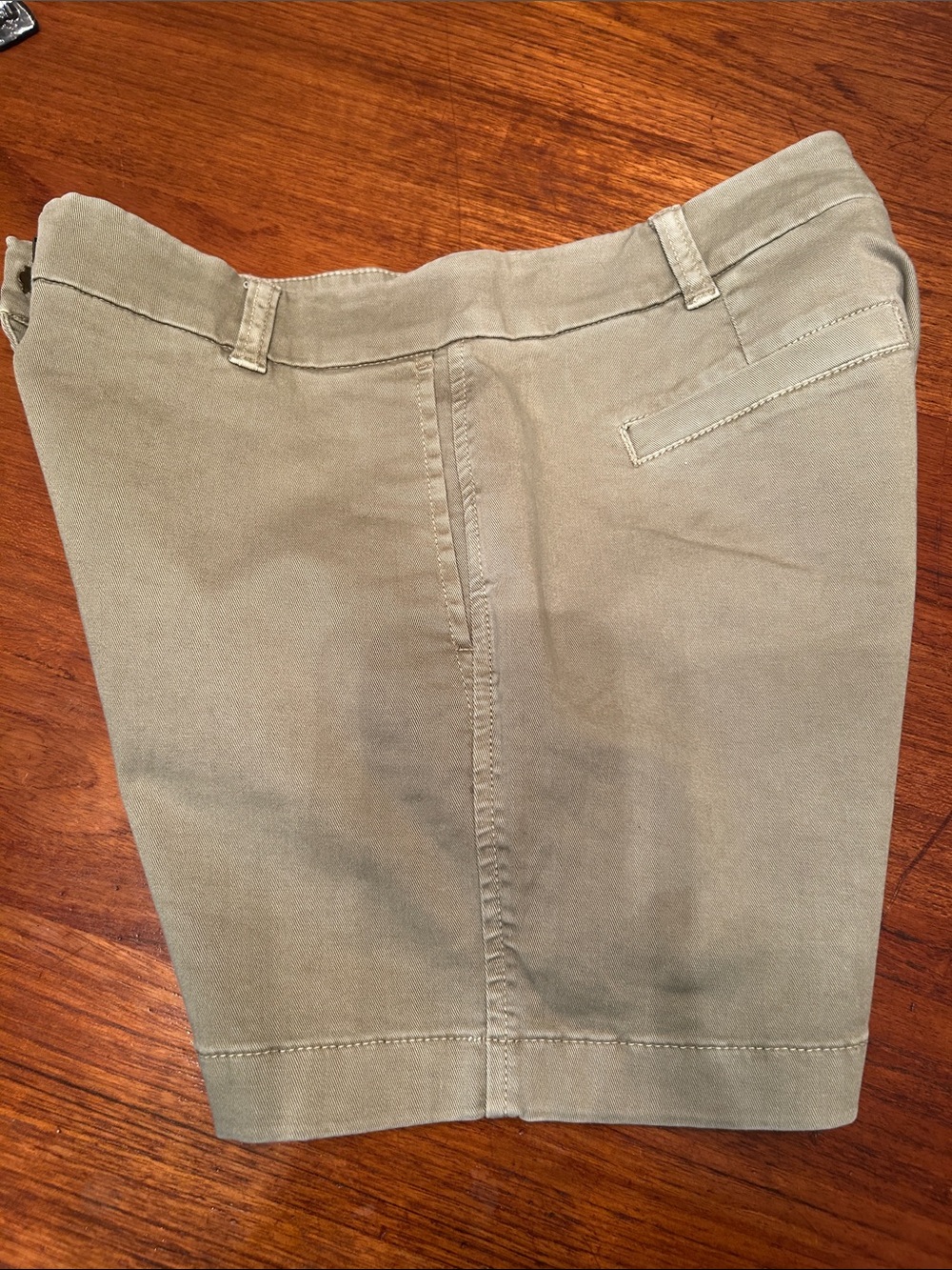 J. Crew Olive Cotton Chino Bermuda Shorts - Picture 6 of 13